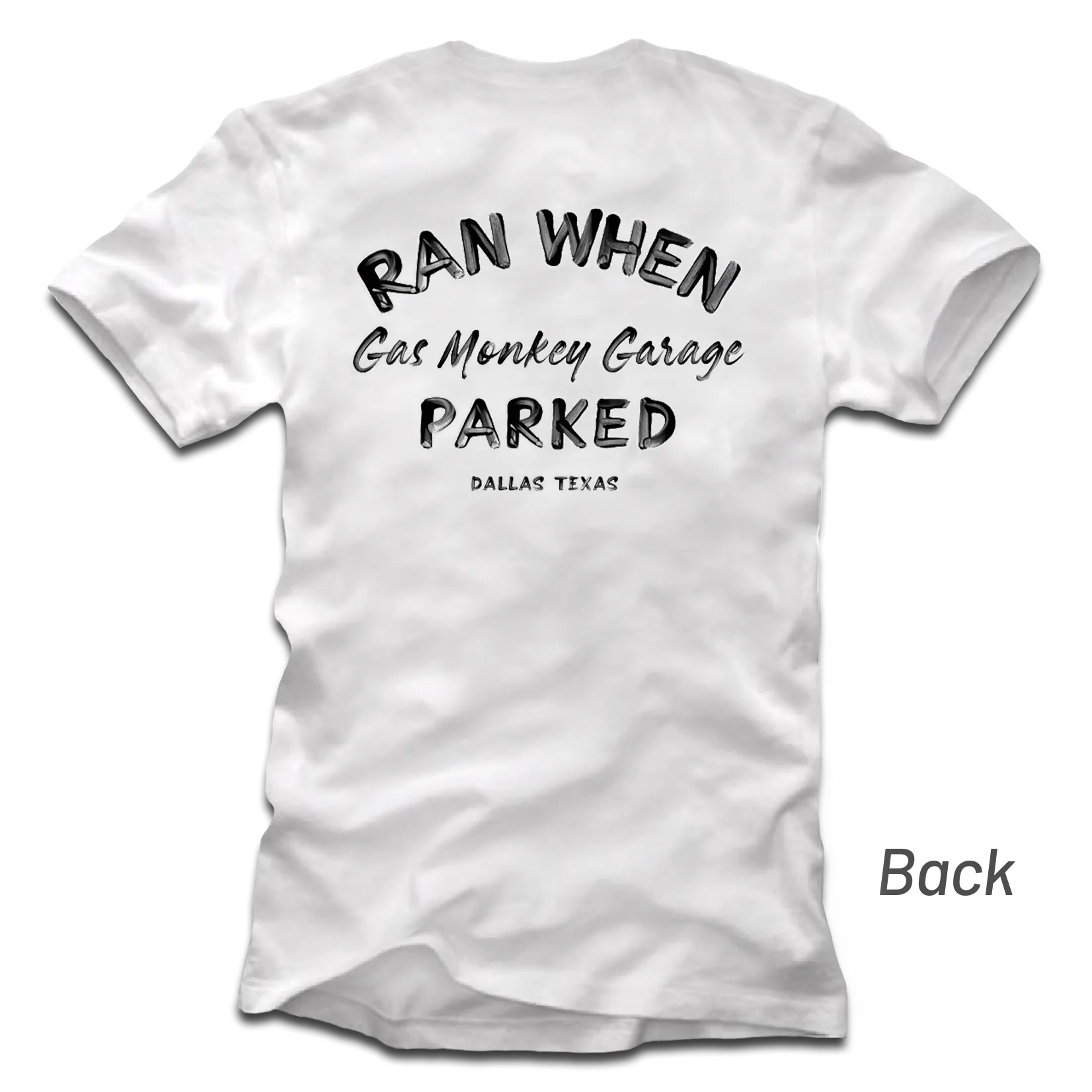 Ran When Parked - White