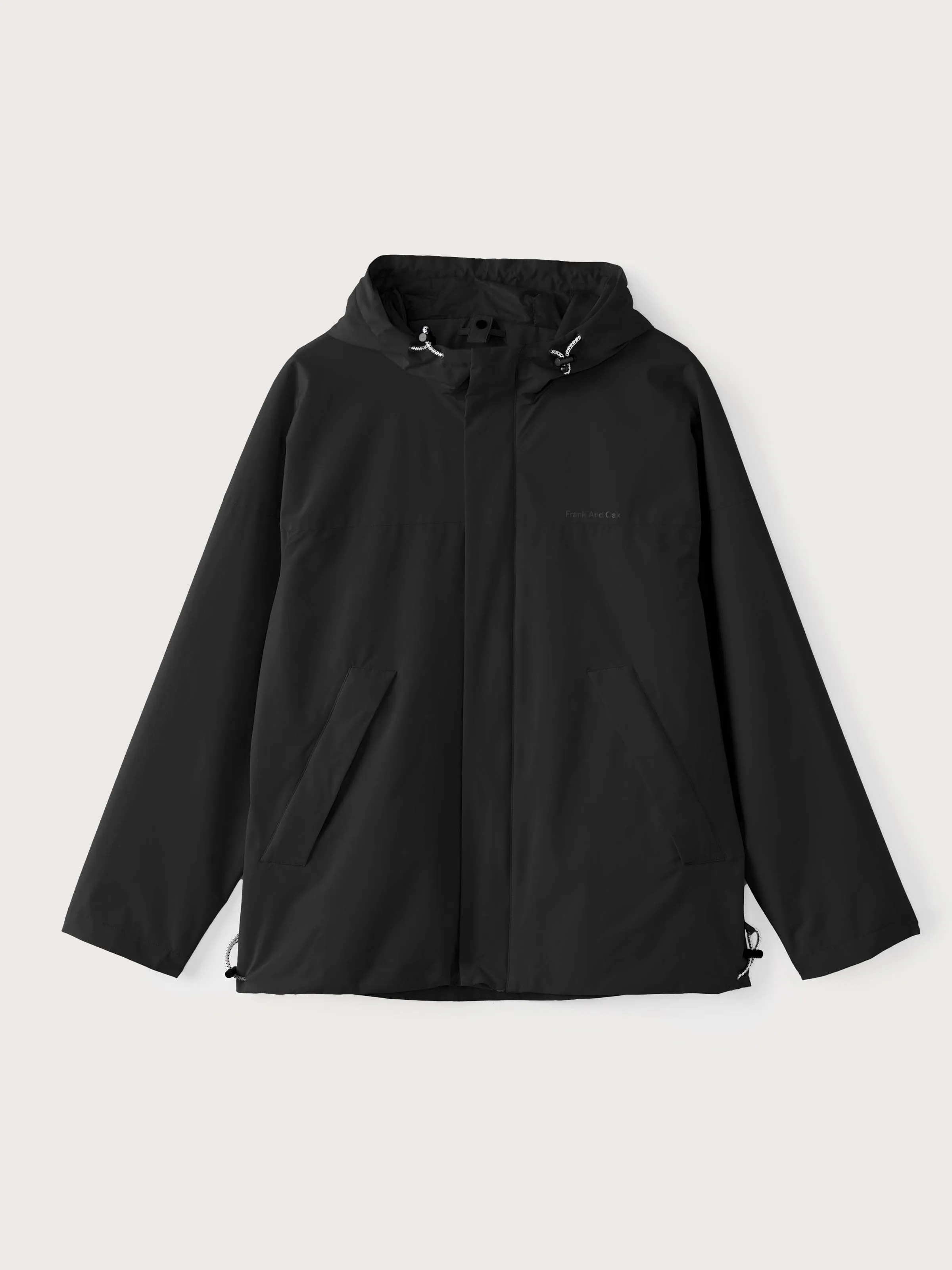 The Stanley Rain Jacket in Black